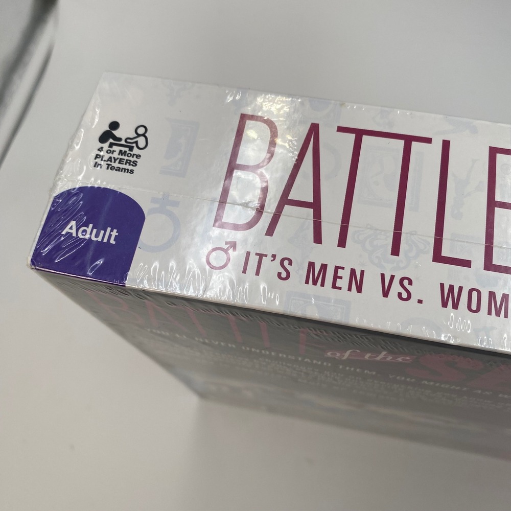 Battle of the Sexes Board Game Spin Master‎ Adult Trivia Party Game New Sealed - Picture 2 of 6